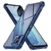Калъф за Motorola Moto G72 - Techsuit - Удароустойчив Clear Silicone - Опушено Черен