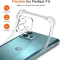 Калъф за Motorola Moto G72 - Удароустойчив Прозрачен Силиконов - Прозрачен