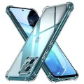 Калъф за Motorola Moto G72 - Удароустойчив Прозрачен Силиконов - Прозрачен