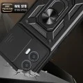 Калъф за Motorola Moto G73 - CamShield Series - черен