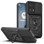 Калъф за Motorola Moto G73 - CamShield Series - черен