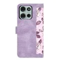 Калъф за Motorola Moto G75 - FlipCraft - Mysterious Purple