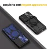Калъф за Motorola Moto G77 / G67 - CamGuard Pro - Techsuit - Син