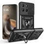 Калъф за Motorola Moto G77 / G67 - CamShield Series - Techsuit - Черен