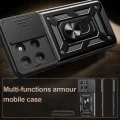 Калъф за Motorola Moto G77 / G67 - CamShield Series - Techsuit - Син