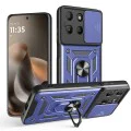 Калъф за Motorola Moto G77 / G67 - CamShield Series - Techsuit - Син