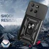 Калъф за Motorola Moto G77 / G67 - CamShield Series - Techsuit - Син