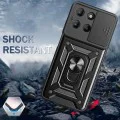Калъф за Motorola Moto G77 / G67 - CamShield Series - Techsuit - Син
