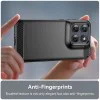 Калъф за Motorola Moto G77 / G67 - Carbon Silicone - Techsuit - Черен
