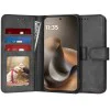 Калъф за Motorola Moto G77 / G67 - Diary Book - Techsuit - Черен