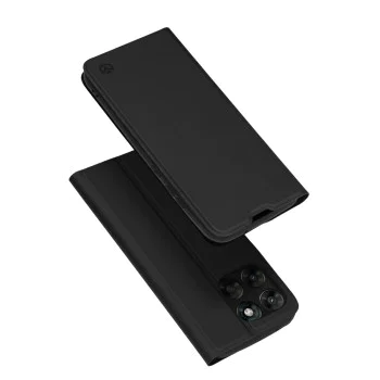 Калъф за Motorola Moto G77 / G67 - Magskin Book - Techsuit - Черен