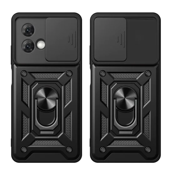 Калъф за Motorola Moto G84 - CamShield Series - черен