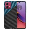 Калъф за Motorola Moto G84 - Carbonite FiberShell - Blue Pulse
