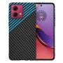 Калъф за Motorola Moto G84 - Carbonite FiberShell - Blue Pulse