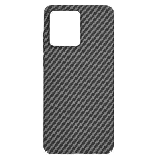 Калъф за Motorola Moto G84 - Carbonite FiberShell - Черен