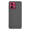 Калъф за Motorola Moto G84 - Carbonite FiberShell - Черен