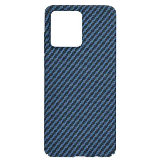 Калъф за Motorola Moto G84 - Carbonite FiberShell - Cyan