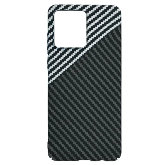 Калъф за Motorola Moto G84 - Carbonite FiberShell - Stealth Gray