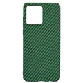 Калъф за Motorola Moto G84 - Carbonite FiberShell - Зелен