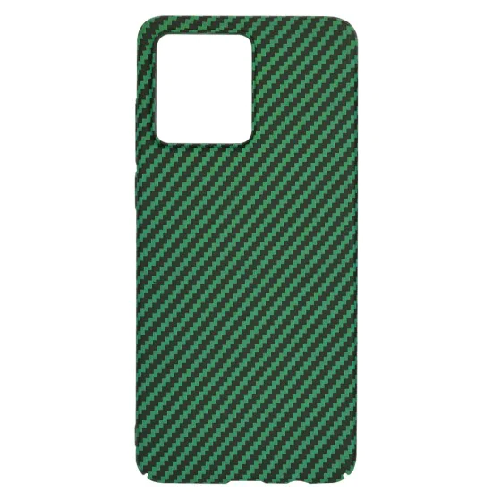 Калъф за Motorola Moto G84 - Carbonite FiberShell - Зелен