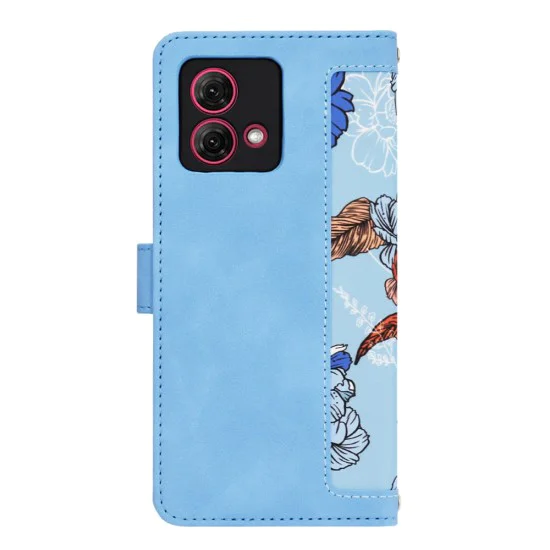 Калъф за Motorola Moto G84 - FlipCraft - Vibrant Blue