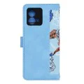 Калъф за Motorola Moto G84 - FlipCraft - Vibrant Blue