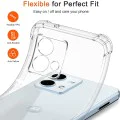 Калъф за Motorola Moto G84 - Удароустойчив Прозрачен Силиконов - Прозрачен