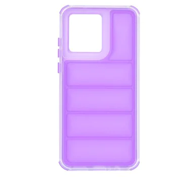 Калъф за Motorola Moto G84 - Wave Shield - Лилав