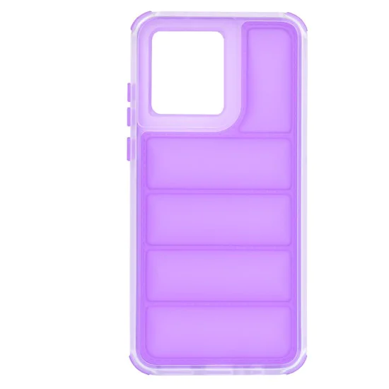 Калъф за Motorola Moto G84 - Wave Shield - Лилав