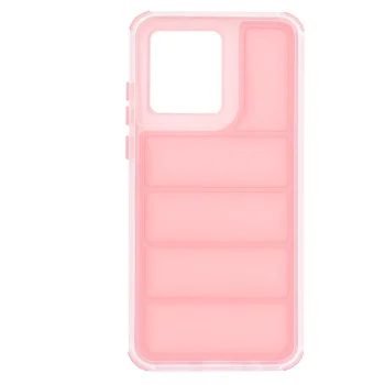 Калъф за Motorola Moto G84 - Wave Shield - Розов