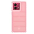 Калъф за Motorola Moto G84 - Wave Shield - Розов