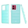 Калъф за Motorola Moto G84 - Wave Shield - Turquoise