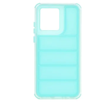 Калъф за Motorola Moto G84 - Wave Shield - Turquoise