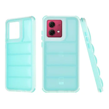 Калъф за Motorola Moto G84 - Wave Shield - Turquoise