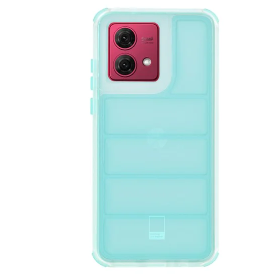 Калъф за Motorola Moto G84 - Wave Shield - Turquoise