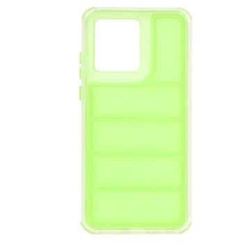 Калъф за Motorola Moto G84 - Wave Shield - Зелен