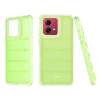 Калъф за Motorola Moto G84 - Wave Shield - Зелен