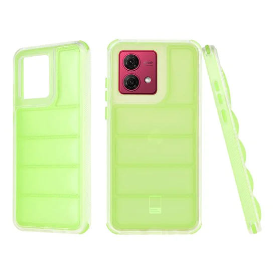 Калъф за Motorola Moto G84 - Wave Shield - Зелен