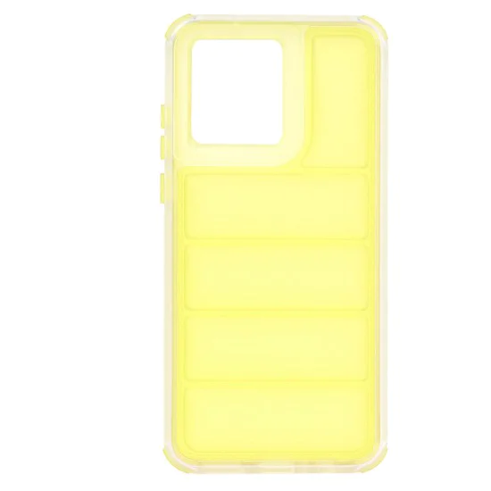 Калъф за Motorola Moto G84 - Wave Shield - Жълт
