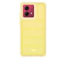 Калъф за Motorola Moto G84 - Wave Shield - Жълт