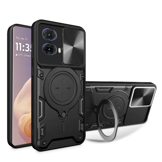 Калъф за Motorola Moto G85 - CamGuard Pro - черен