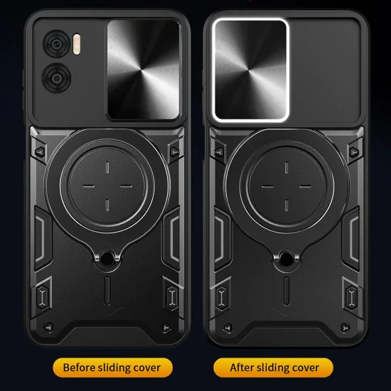Калъф за Motorola Moto G85 - CamGuard Pro - син