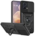 Калъф за Motorola Moto G85 - CamShield Series - черен