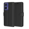 Калъф за Motorola Moto G85 - Кожено Протектор - Черен