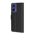Калъф за Motorola Moto G85 - Кожено Протектор - Черен