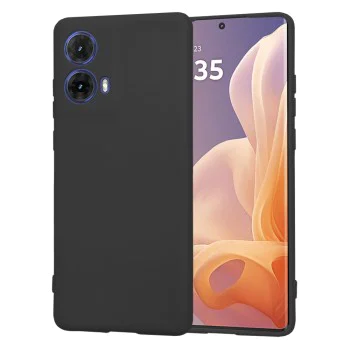 Калъф за Motorola Moto G85 - SoftFlex - Черен