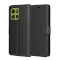 Калъф за Motorola Moto G86 - Кожено фолио - Черен