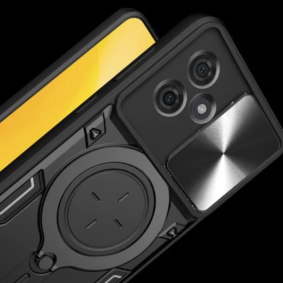 Калъф за Motorola Moto G86 Power - Techsuit - CamGuard Pro - Черен
