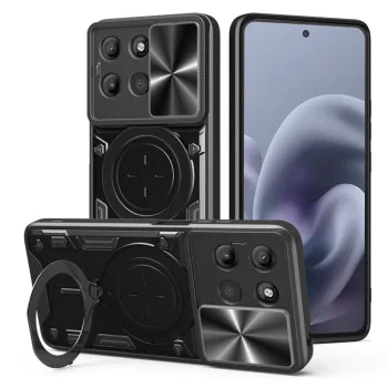 Калъф за Motorola Moto G86 Power - Techsuit - CamGuard Pro - Черен