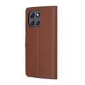 Калъф за Motorola Moto G86 Power - Techsuit - Leather Folio - Кафяв